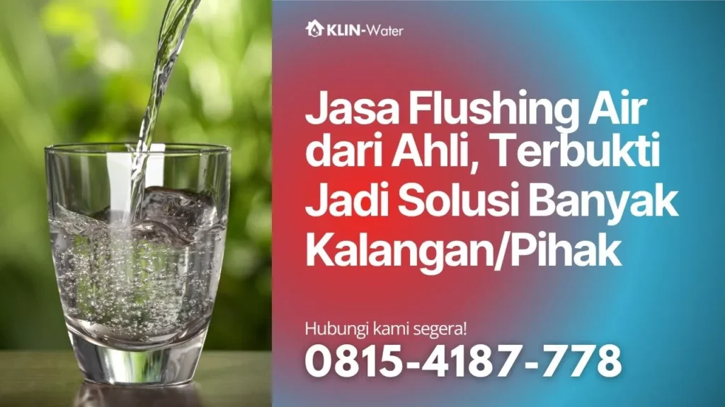 jasa flushing air detox pipa air klin water indonesia