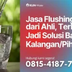 jasa flushing air detox pipa air klin water indonesia