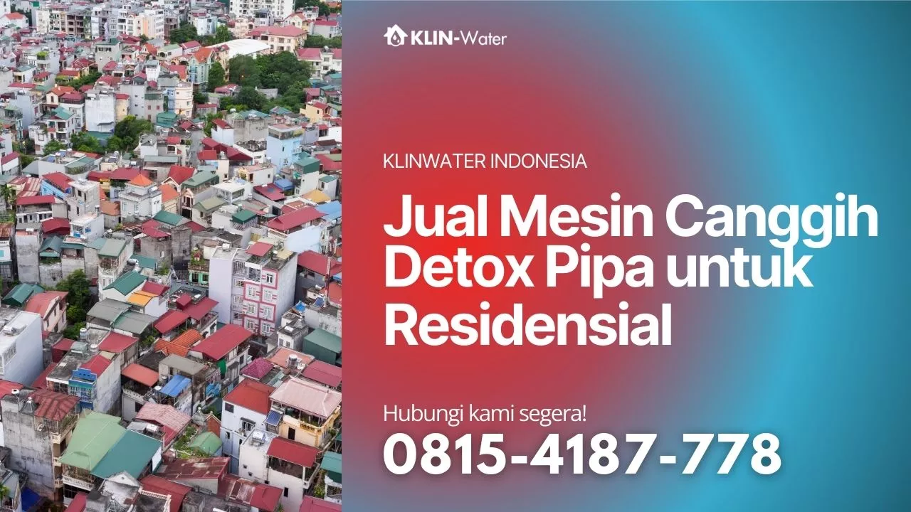 mesin flushing pipa air, jasa air bersih, Jakarta, Klin Water